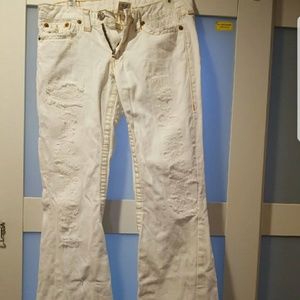 True religion womans flair jeans size 30